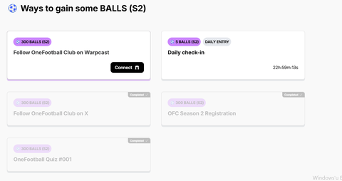 Çok iyi kazandırmasını beklediğim maliyetsiz 2 airdrop fırsatı SosoValue ve OneFootball Club
