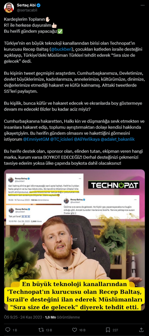 Technopat'ta Recep Baltaş'la ipler koptu! TurkNet, Monster, GameGaraj, xDrive açıklama yaptı