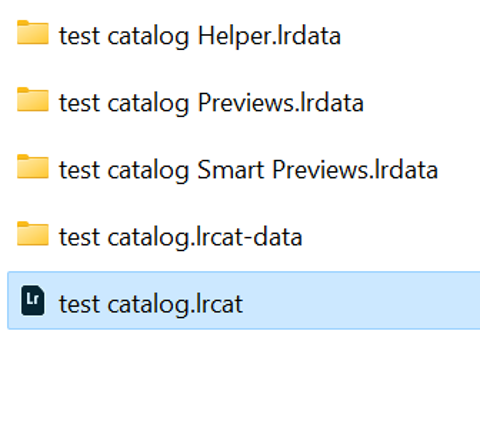 Lightroom Irdata ve Ircat Dosyaları