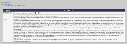 Yoksa hep mi Yobaz geri zekalıydık? since: 2001