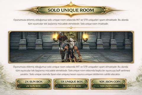 JSON Online| 120 Cap Eu - Ch | Emek Server | İtem Kırdırma System | Drop & Box System | 27-03-2026 |