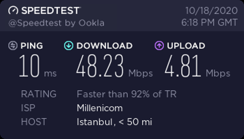 Millenicom Sınırsız Kampanyalar (16 - 35 - 100 mbps)