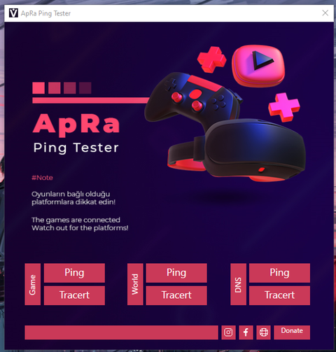 ApRa Ping Tester v3