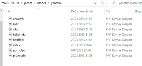 PHP ÖNYÜZÜ NASIL GÖRÜNÜTÜLEYEBİLİRİM?
