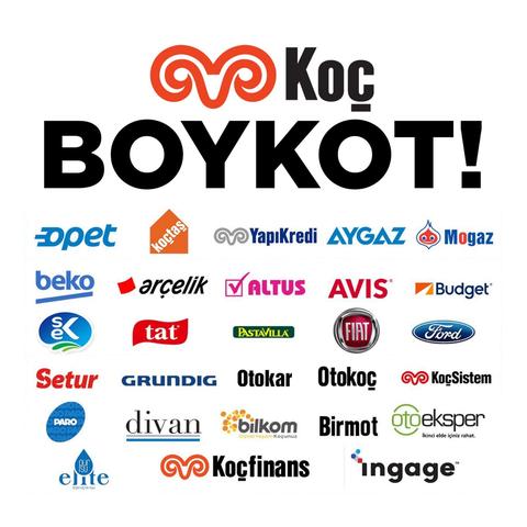 Koç Holding Markalarını Boykot Kampanyası