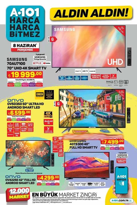A101 8 Haziran 2023 katalog