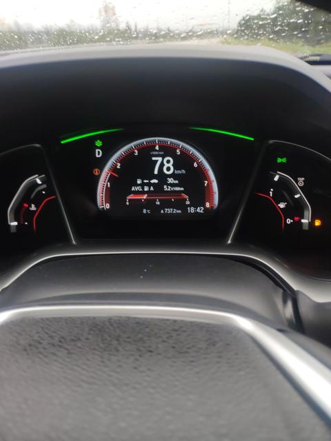 Honda Civic RS CVT, 45bin km ort 6.0 SS'li