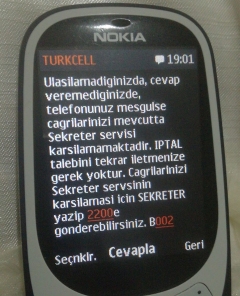 TURKCELL SEKRETER SERVİSİ VURGUNU