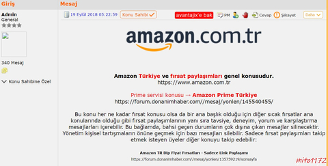 Amazon Türkiye İndirimleri, Fırsatları ve Kampanyaları [ANA KONU]