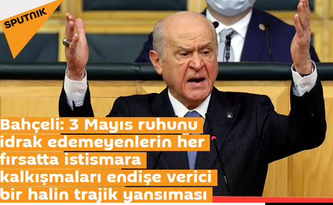 Mhp, "Türk" yazamadı.