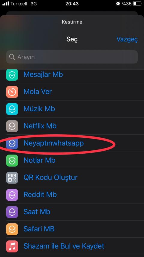 iOS 12 ile Kestirmeler - Shortcuts Paylaşım