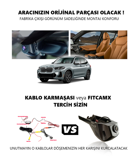 FitcamX AUDI Fabrikasyon Uyumlu Kamera