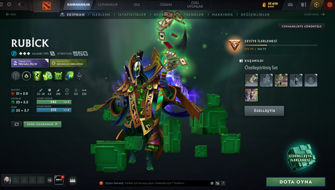 Dota 2 Dolu Account Satılık. 4 Arcana 2 Persona ve Ekstra Item'lar