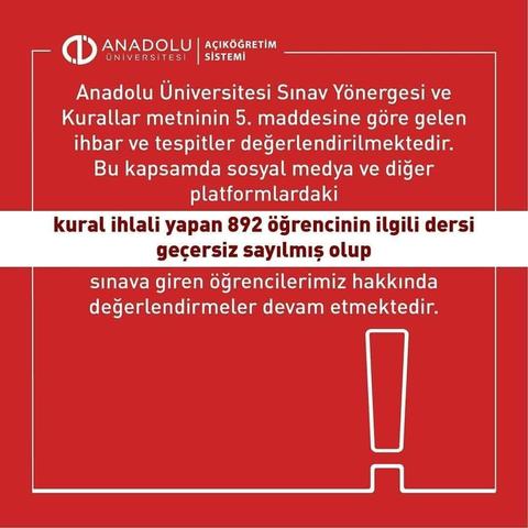 ANADOLU ÜNİVERSİTESİ - AÖF ÖĞRENCİ TOPLULUĞU..