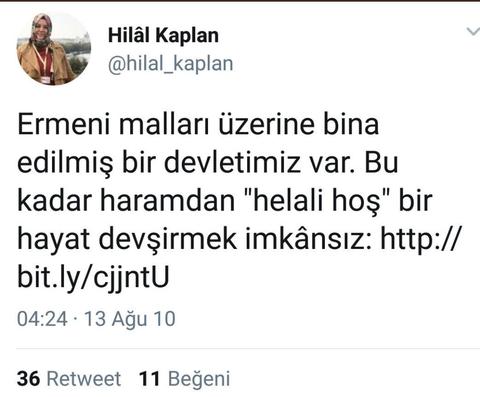 Pelikancı Hilal Kaplan'ın sözde Ermeni soykırımı etkinliğine katıldığı ortaya çıktı