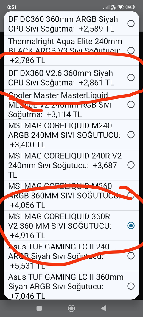 Hangi sıvı soğutma alınmalı sizce
