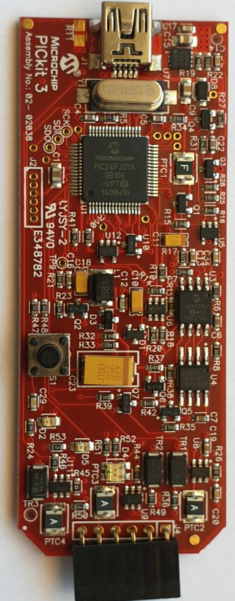 PICkit2 Programmer to go hafıza çiplerini SPI flash yapma