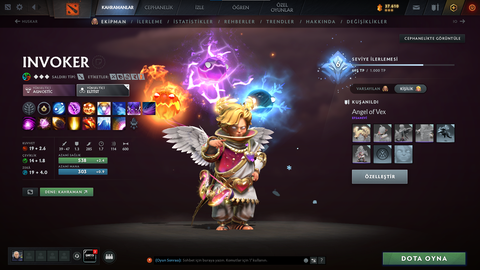 Dota 2 Dolu Account Satılık. 4 Arcana 2 Persona ve Ekstra Item'lar