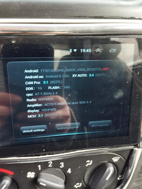 8227l Android double din Yazılım Sorunu Yardim