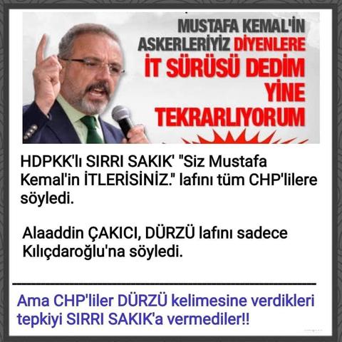 Alaattin Çakıcı'dan Kılıçdaroğlu'na Tehdit