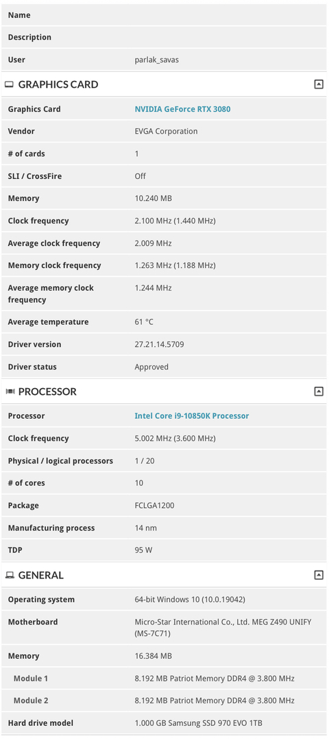 NVIDIA GeForce RTX 30 Serisi [Kullananlar Kulübü]