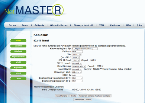 Netmaster Infinity 401 yeni modem