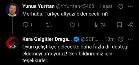 Türkçe oyun seferi topluluğunun Türkçe yapmayı başardığı oyunlar