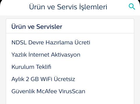 Türk Telekom FTTH modem taahhütü gözüküyor mu ?