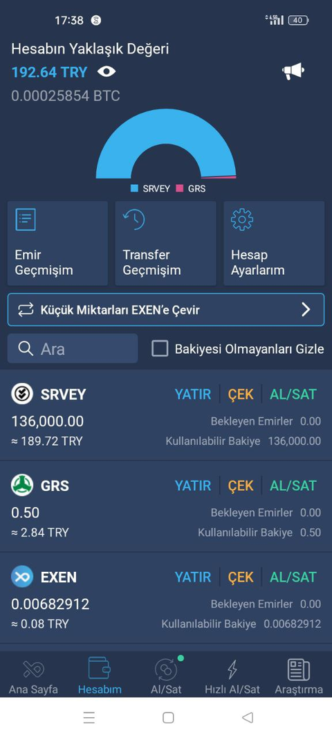 Bitexen ANKET ÇÖZ 160TL KAZAN - Bitmeden Yakala - ÖDEME KANITLI