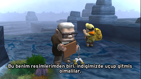 PSP Oyunları Türkçe Çeviri Çalışmalarım - Toy Story - UP ve Wall-E