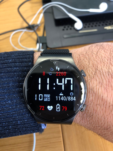 Huawei Watch GT / GT 2 /GT3 / Watch 3 Watch Face Tema Paylaşımı Ana Konu