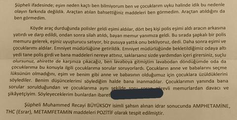 Tügva Belgelerinden:Yozgat İl Temsilcisi,Narkotik operasyonda uyuşturucu ile yakalanmış