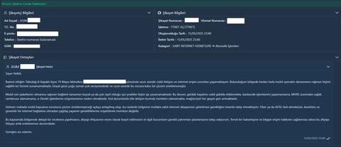 Türktelekom altyapı problemi. (Tekirdağ/Kapaklı, Konu Güncellemesi)