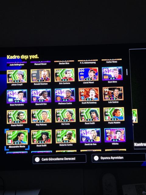 eFootball 2026 49. Sıralama Hesap satılık !