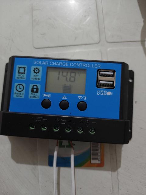 12 volt 14 amper jel akü 6 amper ile şarj