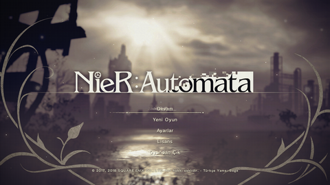 NieR Automata-Game of the YoRHa Edition Translate Türkçe Yama