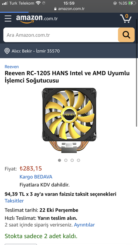 300 Tl CPU Sogutucu önerisi