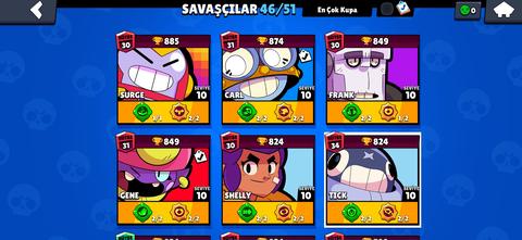 ACİL SATILIK BRAWL STARS 37K OLMUŞ HESAP RESİMLİ