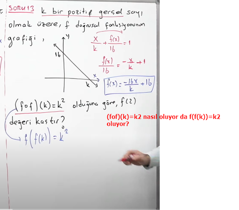 Bir matematik sorum var