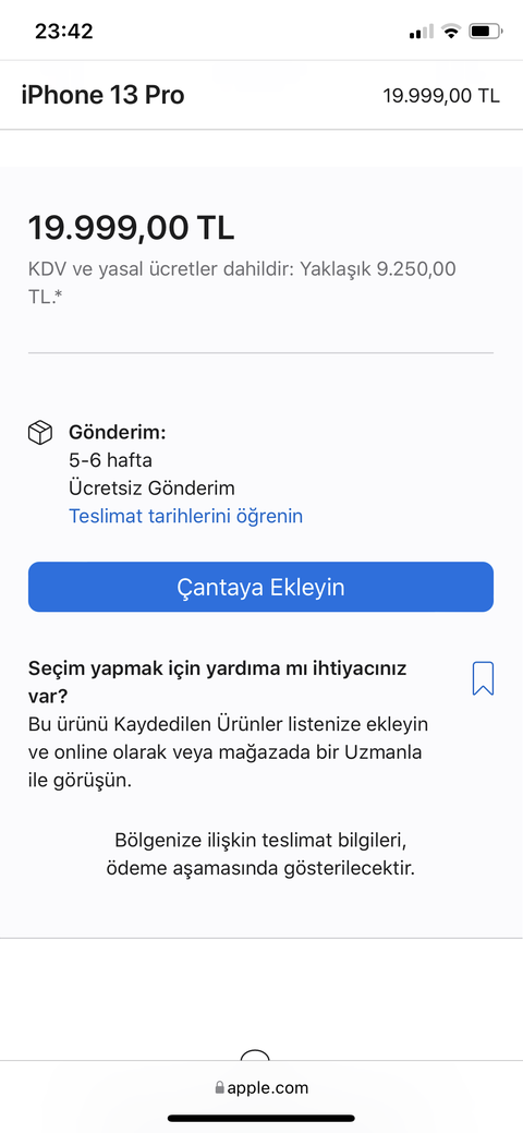 Apple zam değil indirim yaptı!