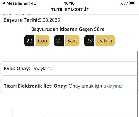 1 aydır MİLLENİCOM ve TÜRK TELEKOM hatası yüzünden internetim yok! 1ay daha beklemem gerekiyormuş