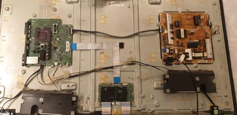 Samsung ue48h6470 ses var görüntü yok