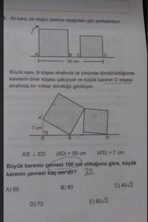 Dörtgenler Döndürme