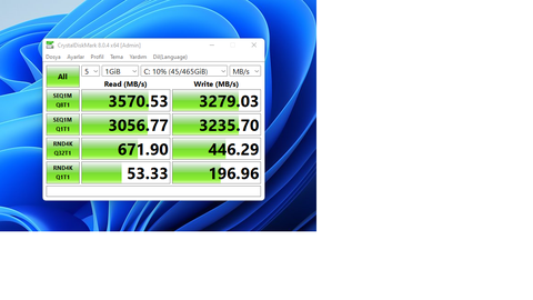 R5 5600X ve RTX 3060 Ti sistemde performans kaybı