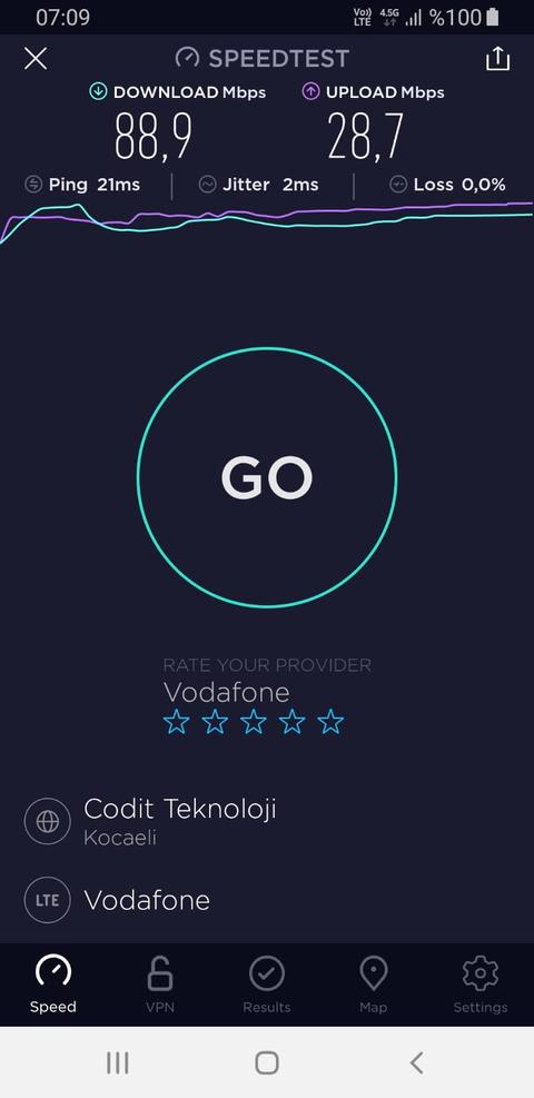 TÜM OPERATÖRLER 4,5G HIZ TESTİ [ANA KONU] 5G YE DOĞRU ADIM ADIM