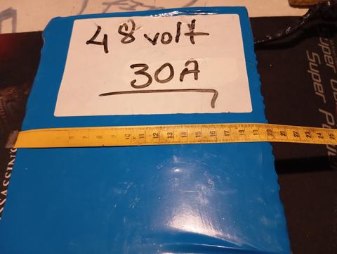Satılık 48 VOLT 30 AMPER LİTYUM PİL BATARYA AKÜ 48V 30A VOLTA VSM UYUMLU