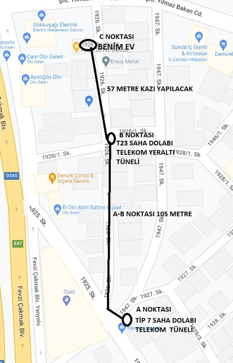 MÜSTAKİL EVE FİBER BAĞLATMA ÖZEL PROJE HAZİRAN 2022