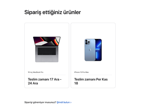 Tüm Apple Modelleri Sipariş ve Stok Takip- 14 Serisi için Ön Sipariş Başladı [ANA KONU]