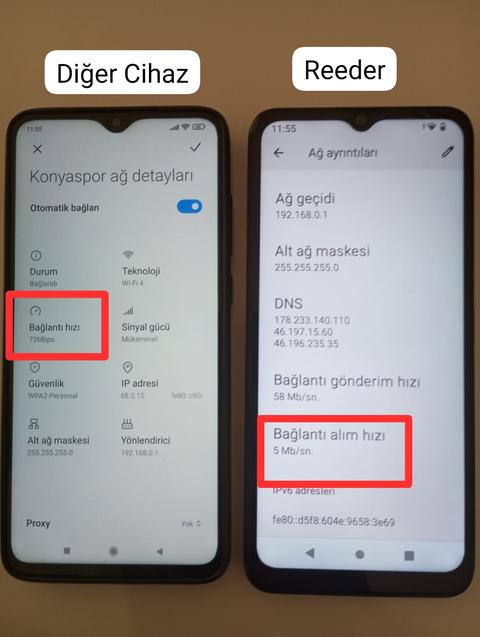 Reeder S19 Max wifi hız problemi