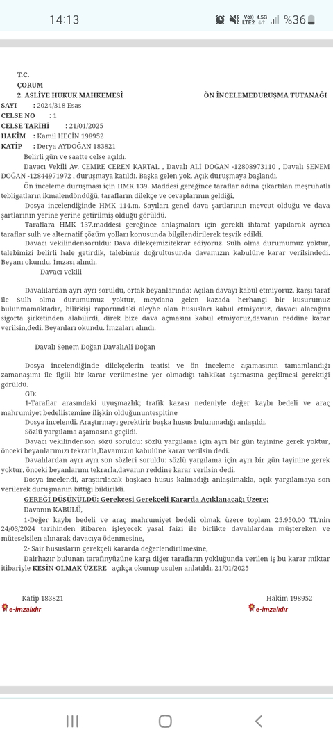 Araç değer kaybı yardım lütfen